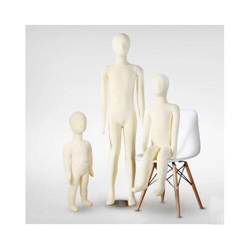 High Quality Fashionable Child Foam Mannequin Movable Made In Guangzhou