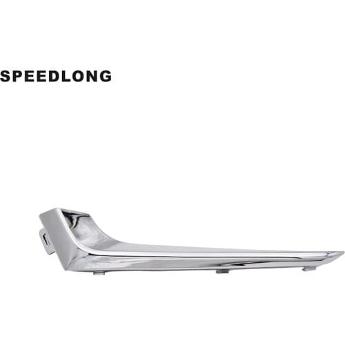 1Pcs Right Side Chrome Front Fog Lamp Strip Decoration Sticker for Chevrolet Malibu 2016-2018