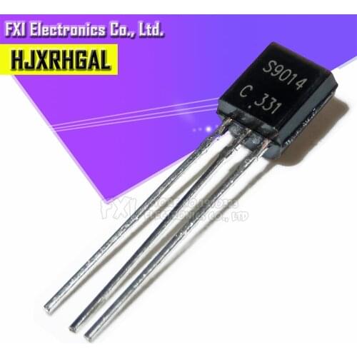 100PCS S9014 TO-92 9014 TO92 triode transistor New original