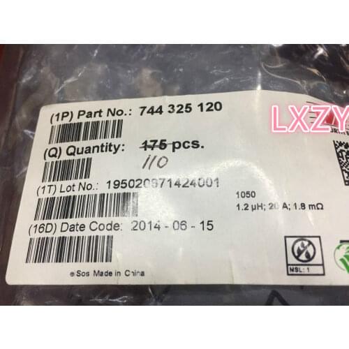 Free Shipping 10PCS/lot 744031001 WE-TPC 3818-1.5UH 1.75A 3.8*3.8*1.8MM W E Inductor