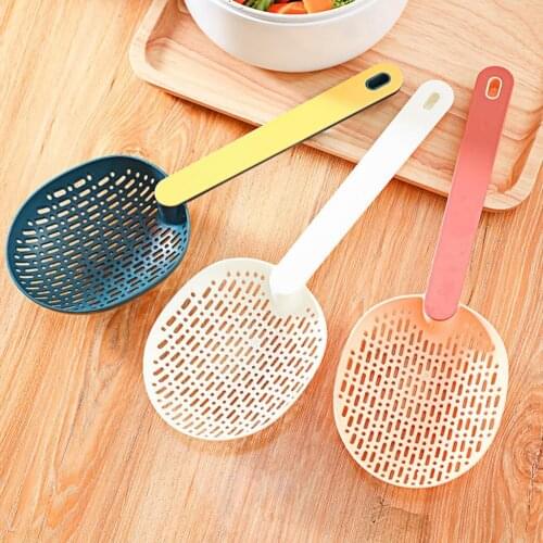 Colander Household Quick Drain ABS Kitchen Vegetable Noodle Filter Spoon for Home