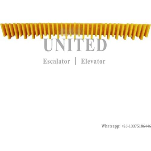Escalator Yellow Plastic Demarcation 2L09005-MS L318mm W43mm