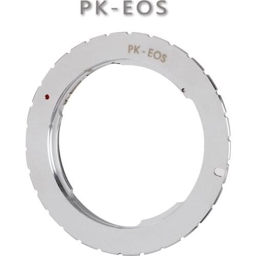 Lens Adapter Ring for Pentax PK Lens to Canon EOS 760D 750D 800D 1300D 70D 7D II 5D III DSLR