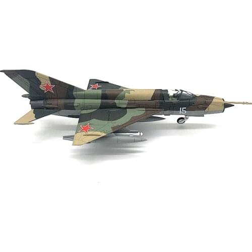 Metal 1/72 MIG-21 USSR Fighter Diecast Plane Model