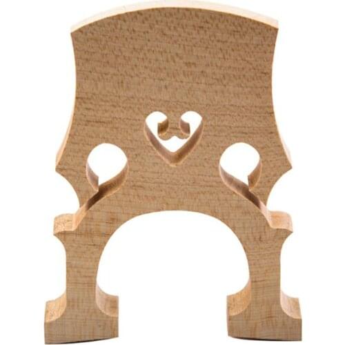 1 Pcs Exquisite Cello Bridge 4/4 3/4 1/2 1/4 1/8 Top Quality Maple Wood Professional Cello Accessories wholesale