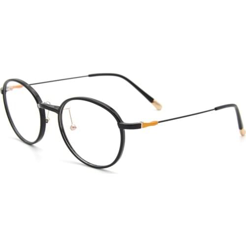 Small Size Vintage Round Eyeglasses Frame for Women Korean Design Ultra-Light Reading Glasses Presbyopia Progressive Eyewear