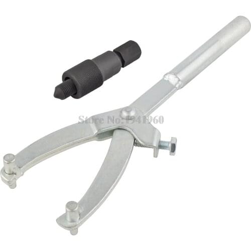 NICECNC 24/27mm Flywheel Puller Magneto & Adjustable Fly Wheel Clutch Hub Rotor Sprocket Spanner For GY6 Scooter ATV 125cc 150cc