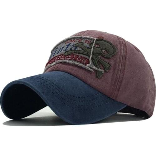 New Bone Men Baseball Cap Women Snapback Caps Hats For Men Trucker Vintage Embroidery Casquette Dad Baseball Hat Cap