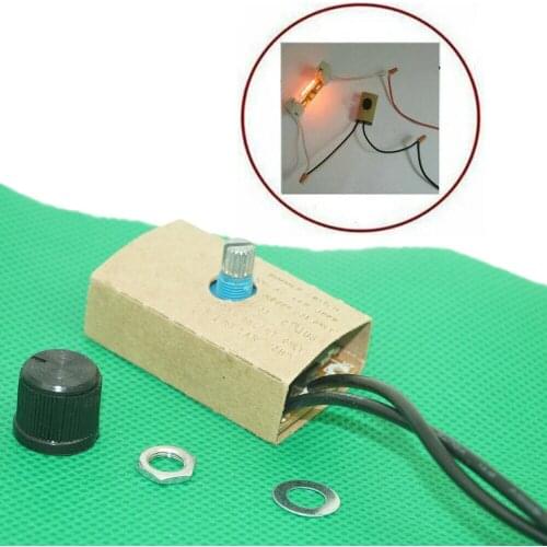 NEW Bulbs Light Lamp Rotary Dimmer Switch 60~300W 120VAC Replacement Repair Kit