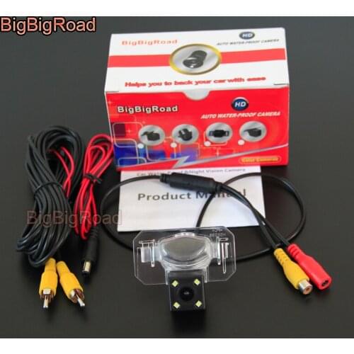 BigBigRoad Car Rear View Backup Parking Camera For Honda Civic 8th MK8 City 2008 2009 2010 2011 night vision Waterproof
