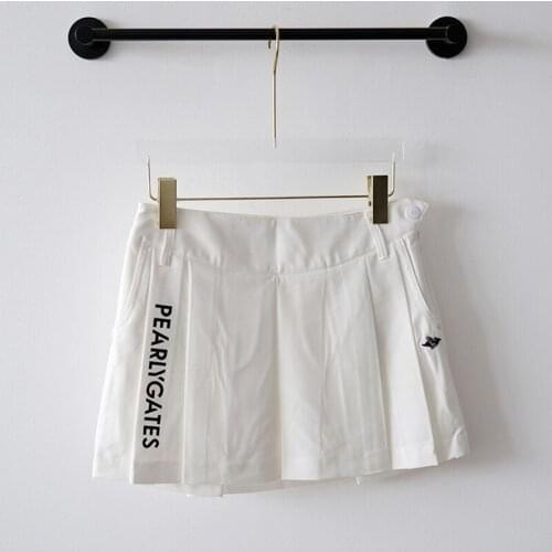 PG Fashion Slim Fit Skirts Women Summer Golf Short Skirt With Small Ball Bag
