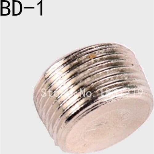 Pneumatic solenoid valve plug BD-01 Plug board base BD-1 Inside the six corners 1/8" Pneumatic cylinder fittings
