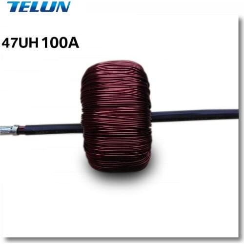 TELUN 47UH 100A current pure sine inverter dedicated power inductor sendust