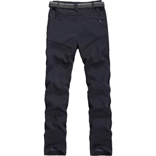 Spring Winter plus casual thick waterproof trousers sandtroopers big size soft shell pants male 9XL 8XL 7XL