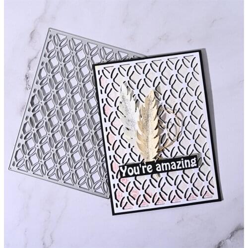 InLoveArts Leaves Frame Cut Dies Scrapbooking Steel Cutting Dies Stencils Embossing DIY Card Photo Album Template Metal Craft