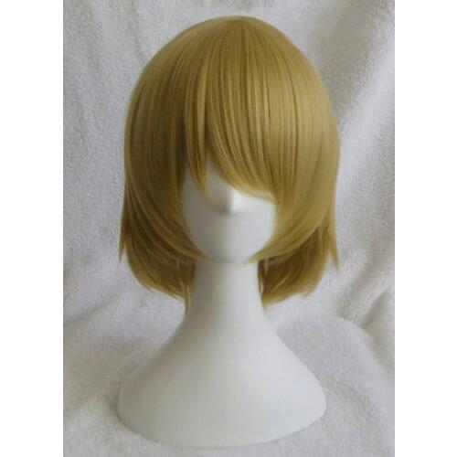 High Quality Anime LoveLive Koizumi Hanayo Cosplay Wig Heat Resistance Short Synthetic Hair Wigs + Wig Cap