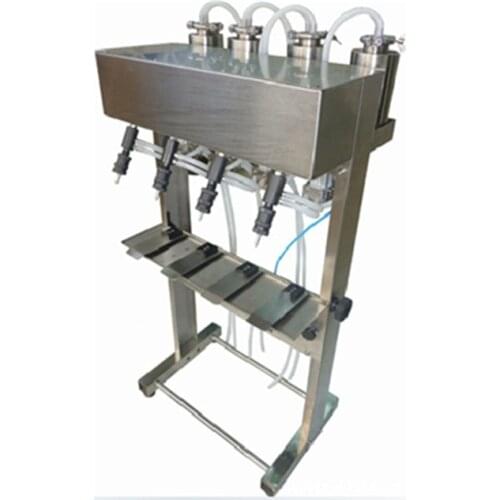 High precision fast speed 6 heads perfume filling machine for 1ml to 1000ml