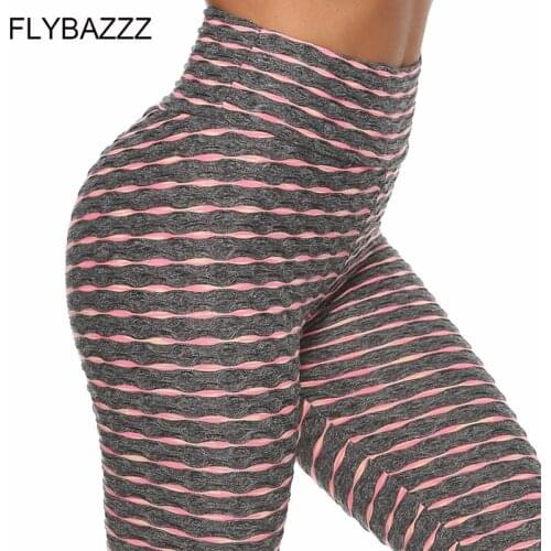 Women Yoga Pants Printed Compression High Elastic Sports Leggings Fitness Tights Girl Running Pants Sportswear Training Trousers