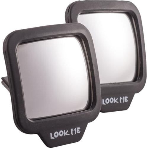 Wide Angle Car Side View Convex Mirrors Adjustable Blind Spot Mirror