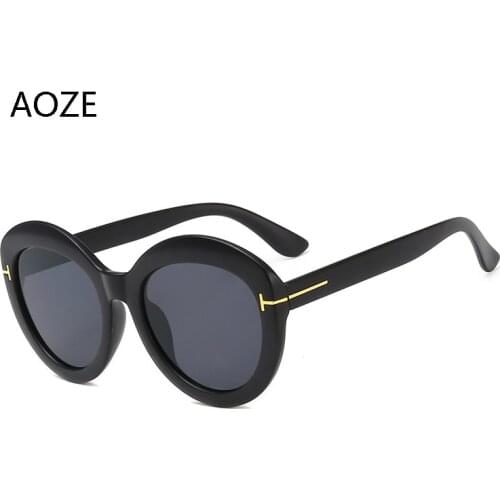 2020 Hot sale fashion tone brand designer women oversize sunglasses tf sunglasses UV400 gafas de sol mujer
