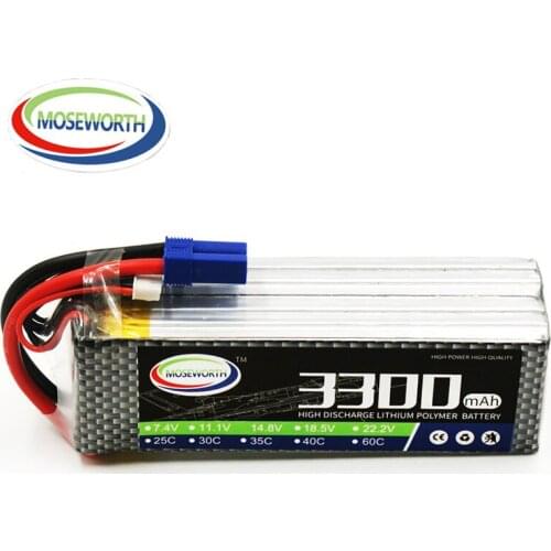 6S 22.2V 3300mAh 60C Battery Lipo For RC Quadcopter Helicopter Drone Boat Car Airplane Model Remote Control Toys Lipo Battery