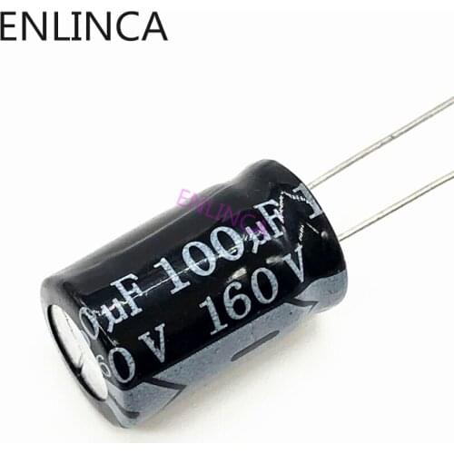 40pcs/lot S14 100uf16V aluminum electrolytic capacitor size 13*20 16V 100uf 20