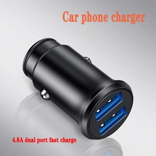 4.8A 5V Car Chargers 2 Ports Fast Charging Dual USB Car-charger Adapter For bmw E90 E60 X5 E70 E46 E92 F20 F30 F10 F23 F80 E82