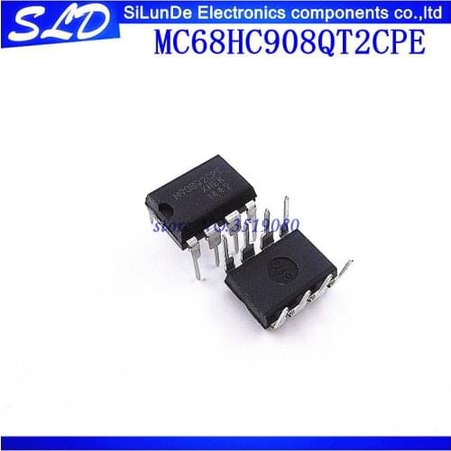 Free Shipping 5pcs/lot MC68HC908QT2CPE M908Q2CPE DIP-8 new original