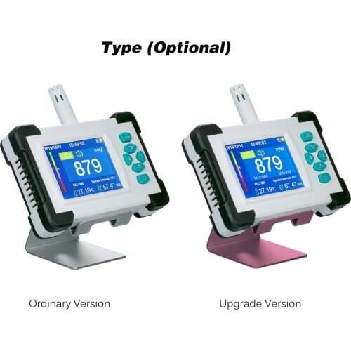 Carbon Dioxide Detector with Rechargeable Battery CO2 Meter for Carbon Dioxide Air Quality Detector CO2 messgerät CO2 Sensor