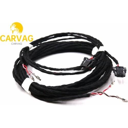 For Audi A3 8V 10 Channel Upgrade 12 Channels Front Midrange Speaker Wire + Rear Subwoofer Wire Cable
