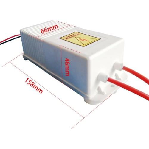 80W Ozone Generator Power Pack High Voltage Output 5Kv/12KHz For 10G Ozonator Device 220V