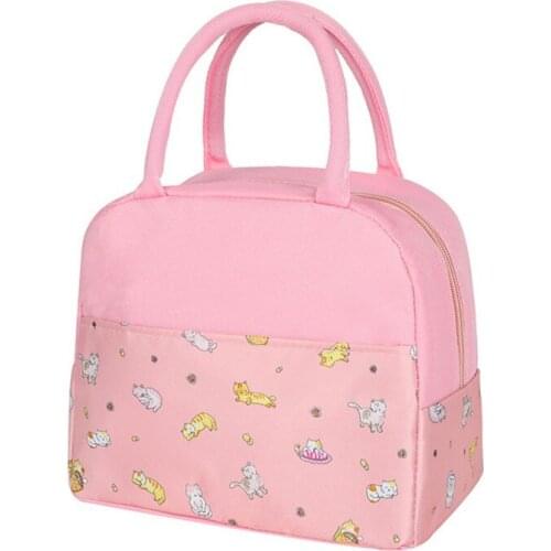 Womens Insulated Lunch Bag Mens Leakproof Lunch Bag Reusable Lunch Box Insulation Bag Lunch Box Stripe Lunch Bag Practical