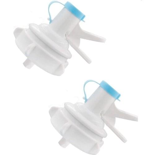 2 Pack Water Dispenser Valve, Water Jug Dispenser Valve Water Jug Cap Bottle Spout Reusable Plastic Spigot Faucet