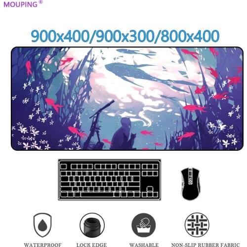 Mouse Pad Xl Mause Pad Pads Gaming Computer Deskmat Mouse Carpet Mausepad Anime Rug Office Carpet Table Mat 900x300 900x400x4