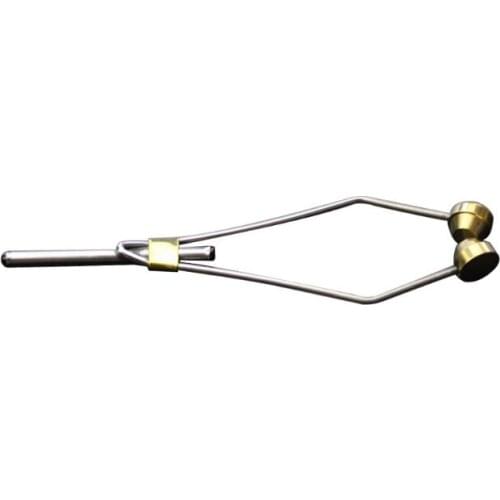 Fish Hook Binding Tool Double Ceramic Mouth Winder Smooth without Hurting Spool Clamp Fly Tying Tools Coil Holder