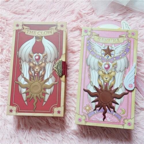 Hot sell Anime Card clow Captor Sakura Gold Card SAKURA CARD Cosplay Deluxe Edition Toy Prop Gift