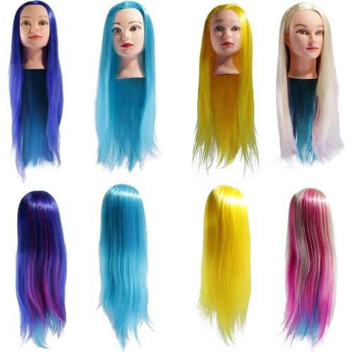 Cosmetology Salon Long Hair Cut Braid Practice Mannequin W