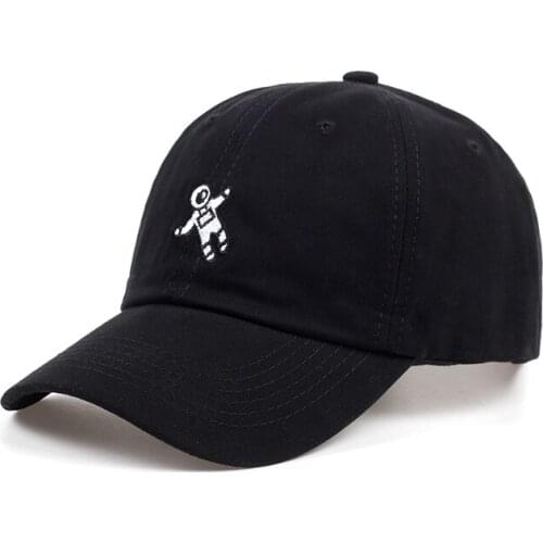 New spaceman embroidery baseball cap available unisex fashion dad hats adjustable cotton snapback hats casual caps Wholesale