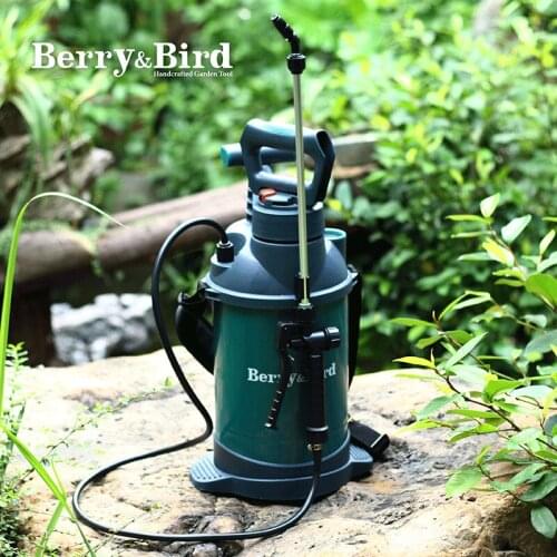 Berry&Bird watering can household pneumatic pesticide artifact sprayer high pressure disinfection manual watering watering 5L