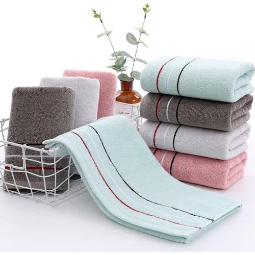 100% Cotton Adult Hand Towel Plaid Hand Towel Facial Treatment Magic Bathroom Sports Waffle Towel 34x72 Cm