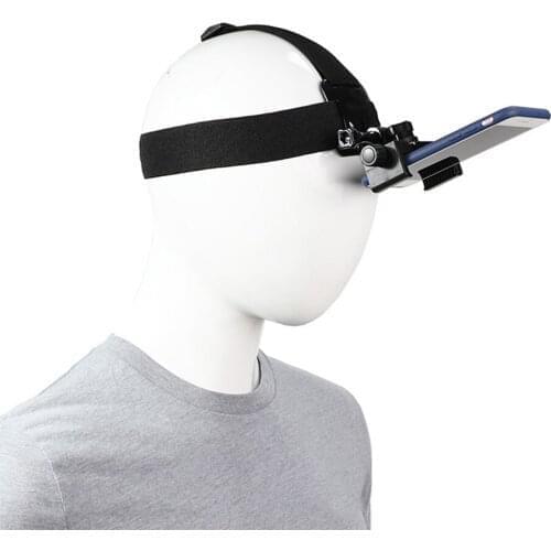 Portable Universal Head Strap Mount Headband Holder with Clip holder for your mobile phone smartphone volg accessories