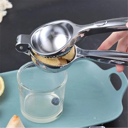 Manual Citrus Juicer Zinc Alloy Hand Pressure Orange Squeezer Lemon Queezers Portable Picnic Presser Kitchen Juice Press Tools