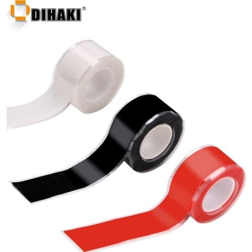3M Waterproof Silicone Performance Repair Tape Bonding Rescue Self Fusing Wire Hose Transparent Film Tape Self-Adhesive