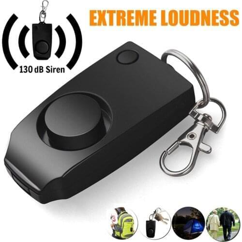 Anti-rape Self Defense Device Alarm Extreme Loud 130dB Alert Keychain Safety Personal Security for Women Children