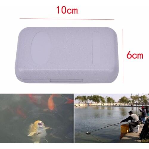 Waterproof Plastic Bait Hook single Side Lure Storage Foam Fly Fishing Box New
