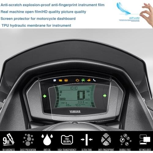 For YAMAHA N-MAX155 NMAX155 NMAX 155 N-MAX 155 2020 Motorcycle Accessories Cluster Scratch Protection Film Screen Protector
