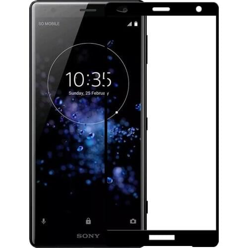 3D 9H Full Coverage tempered Glass Screen Protector for Sony Xperia XZ2 H8216 H8266 H8276 H8296 XZ2 Compact H8314 glass Film