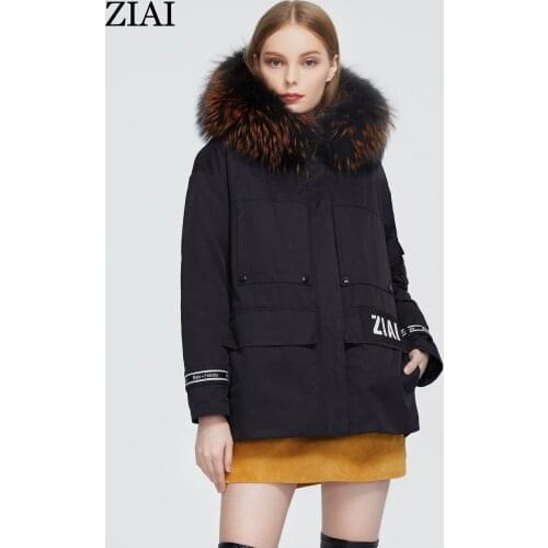 Женские черные куртки Ziai China At AliExpress