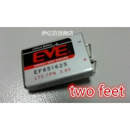1PCS EF651625 3.6V lithium sub-cell battery lithium battery LTC-7PN 3.6V750MAH two feet