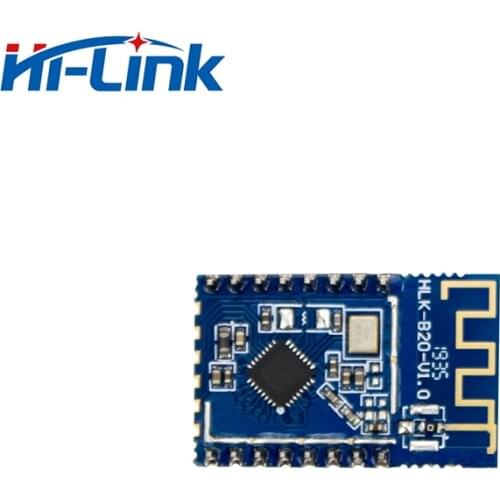 2.4G 1T1R HLK-B20 Single-Mode BLE4.2 bluetooth serial module 160K Flash 10pcs/lot Free Ship